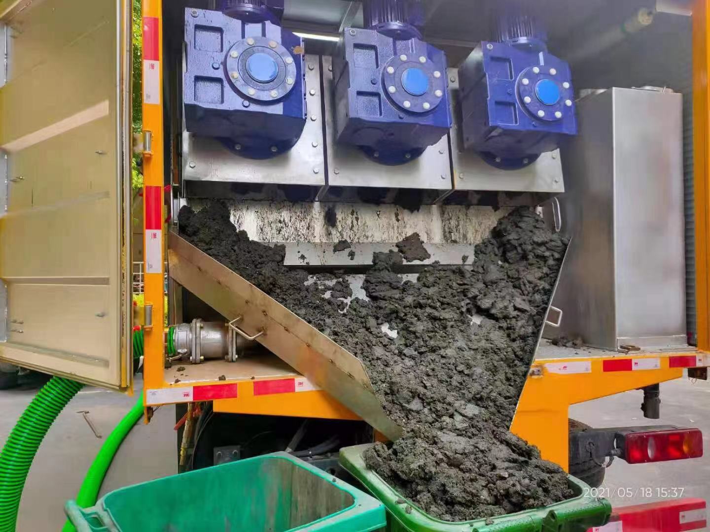 海安化粪池清掏城市维护站-泥浆净化干湿分离处理